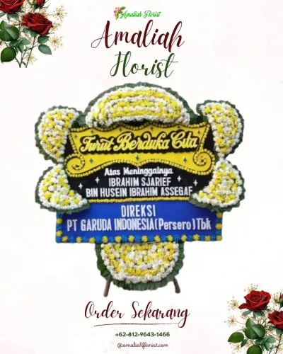Papan Bunga Duka di Doro